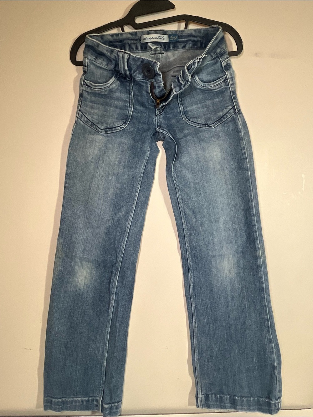Aeropostale Avery Low Rise Flare Jeans